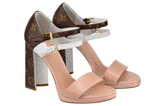 (WMNS) LOUIS VUITTON LV Matchmake Sandals Light Pink Matt Leather Pink 1A4W7U