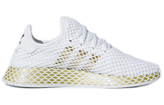 (WMNS) adidas Deerupt Runner 'White Gold Metallic' CG6087