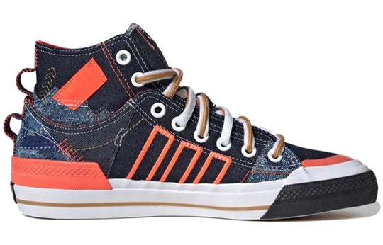 adidas originals Nizza Hi Dl 'Blue Orange White' FZ5238