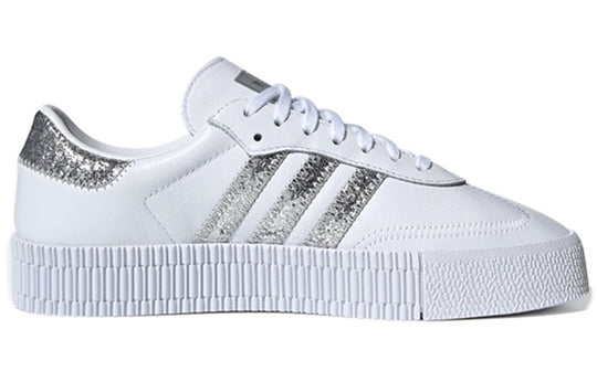 (WMNS) adidas originals Sambarose 'White Silver' FX3819