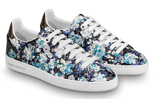 (WMNS) LOUIS VUITTON Frontrow Sneakers Multicolor 'Blue Black' 1A5N7