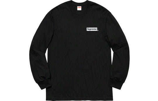 Supreme SS20 Week 1 Sacred Unique L/S Back Alphabet Long Sleeves Unisex Black SUP-SS20-332