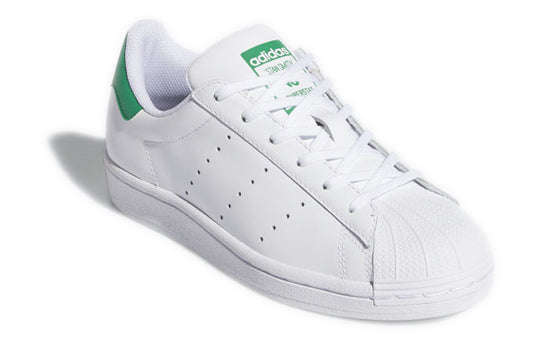 (GS) adidas Superstar Stan Smith J 'Cloud White Green' FX1014