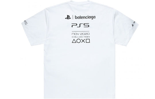 Balenciaga x PlayStation FW21 PS5 Unisex White 651795TKVF39040