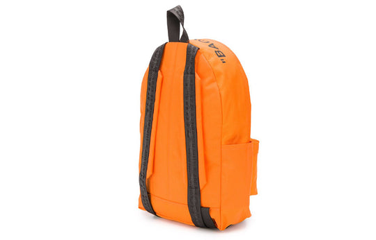 Off-White 20 Slogan Alphabet Printing Industrial Style Multiple Pockets Backpack Schoolbag Orange OMNB003R205210381910