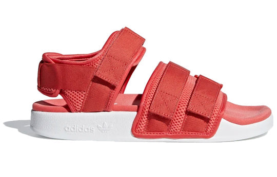 (WMNS) adidas originals Adilette Sandal 2.0 'Red' AQ1126