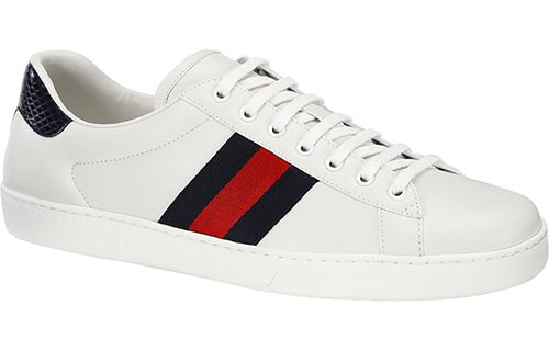 (WMNS) Gucci Ace 'White Blue Red' 387993-A38D0-9072