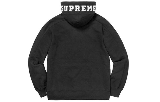 Supreme FW18 Paneled Hooded Sweatshirt 'Black' SUP-FW18-773