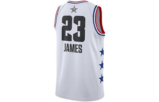 Nike NBA 2019 All-Star Lakers Lebron James Jersey White AQ7297-106