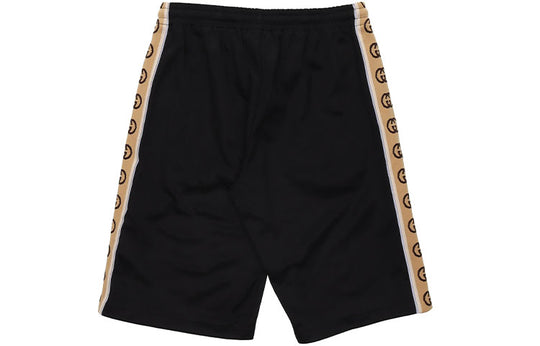 Gucci SS20 Technical Jersey Shorts G-Knitted Drawstring Shorts For Men Black 604150-XJBZ8-1082