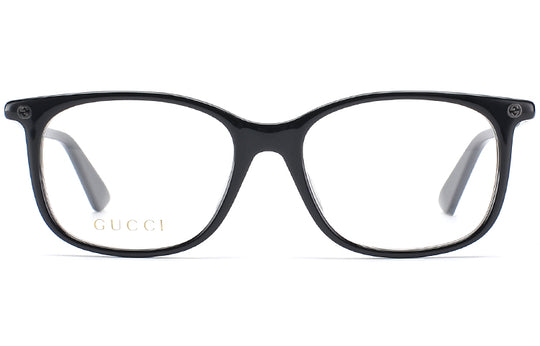 (WMNS) Gucci square frame Optical Glasses Frame Asia Edition Black GG0157OA-001