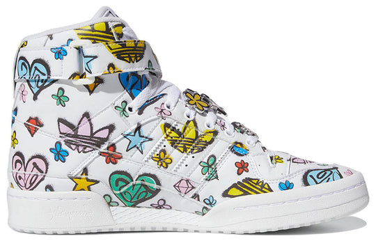 adidas Jeremy Scott x Forum 84 High 'Monogram Graffiti' HQ1128