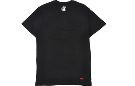 Supreme Hanes Tagless Tees (3 Pack) Black T 3 SUP-FW17-040