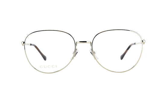 (WMNS) Gucci Horsebit Series Metallic Optical Glasses Frame Gold Color GG0880O-006