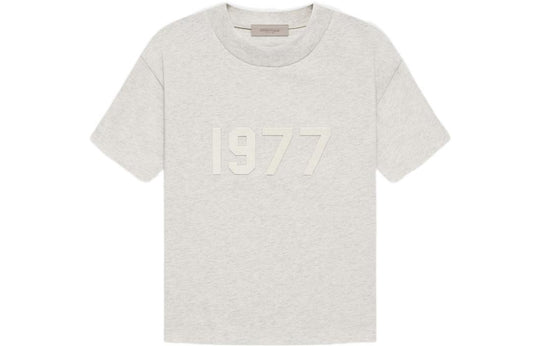 Fear of God Essentials SS22 Tee Light Oatmeal 1977 FOG-SS22-043