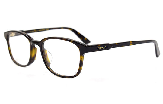 (WMNS) Gucci Elegant Series Minimalistic Business travel Version Optical Glasses Tortoiseshell Color GG0867OA-002