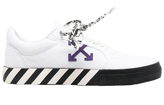 Off-White Vulc Sneaker Low 'White Purple' OMIA085R21FAB0010137