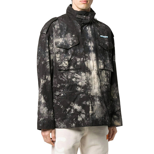 Off-White Printing Oversize Jacket Black OMEL010S20H860206100