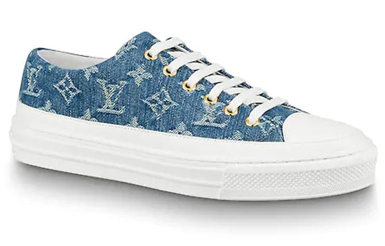 (WMNS) LOUIS VUITTON LV Stellar Low Top Denim Blue 1A4WT