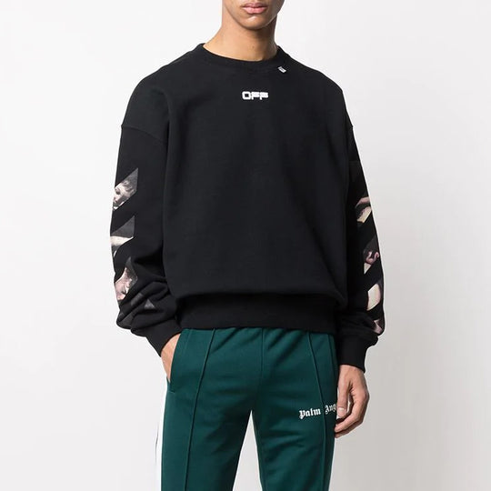 Off-White SS20 Caravaggio Arrows Mens Sweatshirt OMBA035S20E300041088