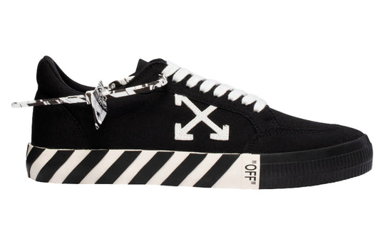 Off-White Vulc Low 'Black White' OMIA085E20FAB0011001