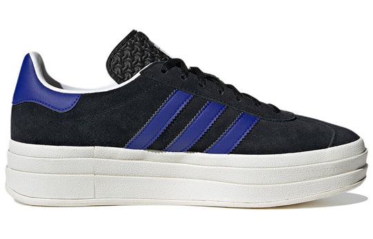 (WMNS) adidas Gazelle Bold 'Black Lucid Blue' HQ4408