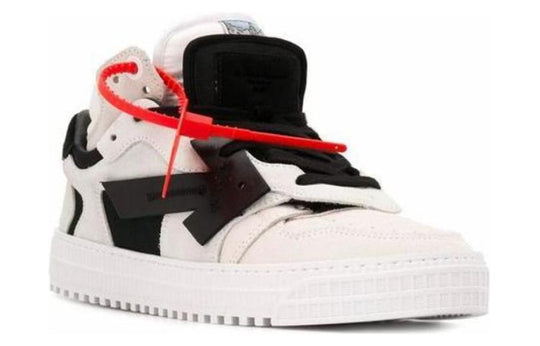 Off-White C/O Virgil Abloh Men'S Black And White Off Court Low Sneakers OMIA151R20D380594810