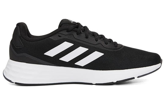 (WMNS) adidas Start Your Run 'Black White' GY9234