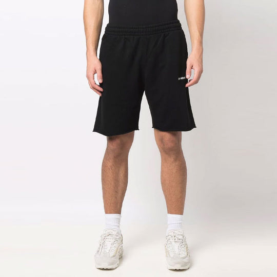 Off-White SS22 Sports Shorts Version Black OMCI006C99FLE0051001