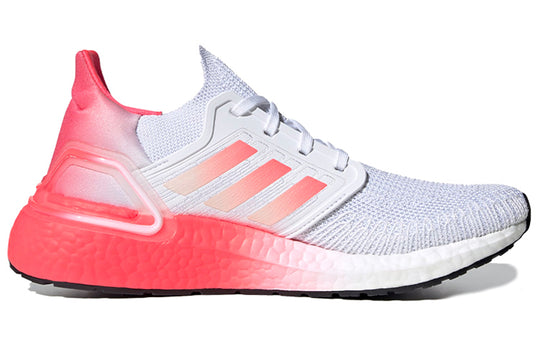 (WMNS) adidas UltraBoost 20 'White Signal Pink' EG5201