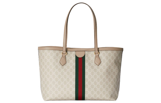 (WMNS) Gucci Ophidia Medium GG Tote 'Beige White' 631685-UULAG-9682