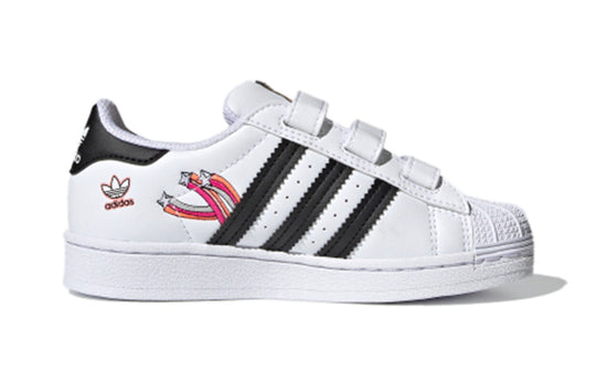 (PS) adidas Superstar J 'Girls Rule - White' FZ0615