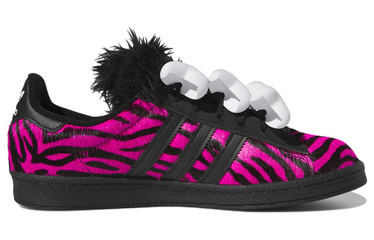 adidas Campus 80s x Jeremy Scott x 'Bones - Pink Zebra' HQ4494