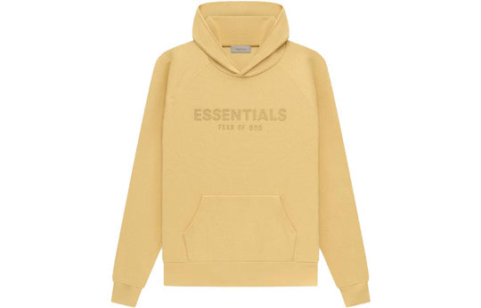 Fear of God Essentials SS23 Waffle Raglan Hoodie 'Light Tuscan' FOG-SS23-033