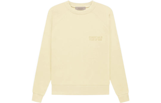 Fear of God Essentials FW22 Essentials Crewneck Canary FOG-FW22-727