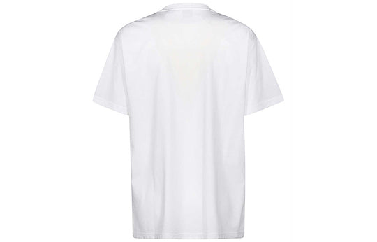 Burberry Cotton Short Sleeve White 8024629