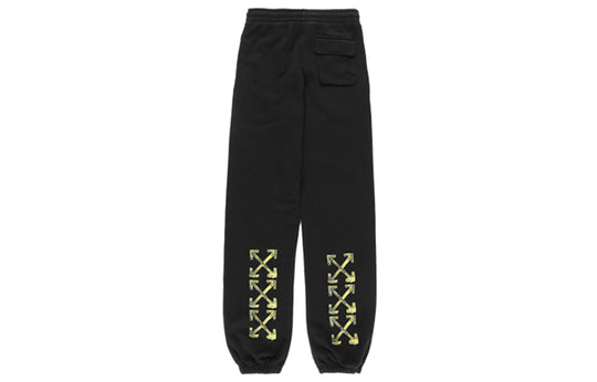 Off-White 2018-19FW Street Style Cotton Logo Pants OMCH020F19E300101060