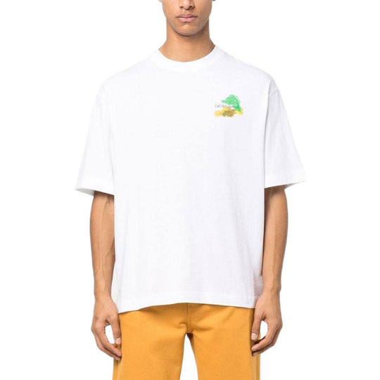 Off-White Brush Arrow Over Skate SS23 Tee OMAA120S23JER0010184