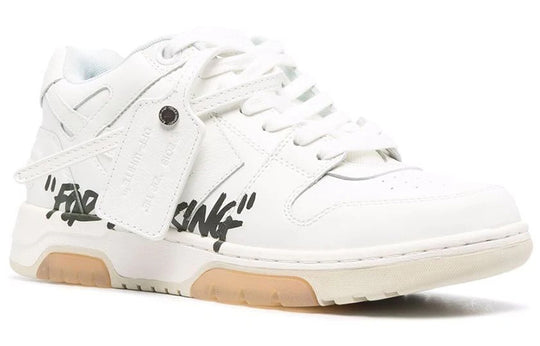 Off-White Out Of Office Sneakers White/Black OMIA189F21LEA0030110