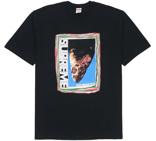 Supreme SS22 Week 19 Mask Teee Alphabet Pattern Printing Round Neck Short Sleeve Unisex SUP-SS22-368