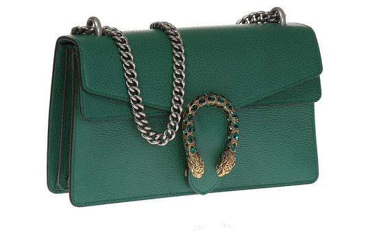 (WMNS) Gucci Dionysus SeriesSingle Shoulder Bag Small Green 400249-CAOGX-3120