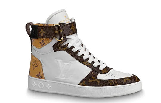 (WMNS) LOUIS VUITTON LV Boombox Sports Boots White/Brown 1A7RMY