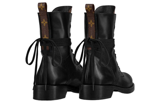 (WMNS) LOUIS VUITTON Metropolis boots 'Black' 1A7WI2