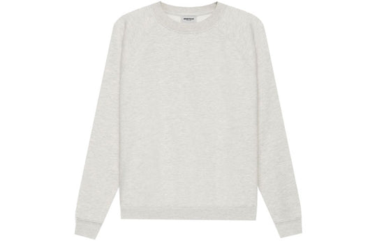 Fear of God Essentials SS21 Pullover Crewneck Light Heather Oatmeal FOG-SS21-594