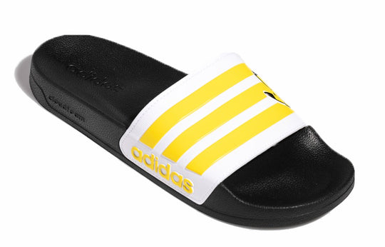 Pokmon x adidas neo Adilette Shower waterproof Shoe Unisex Yellow EG2210