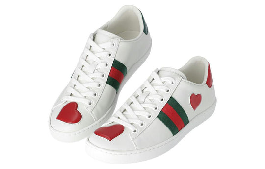 (WMNS) Gucci Ace Low 'Heart' 435638-A38M0-9074