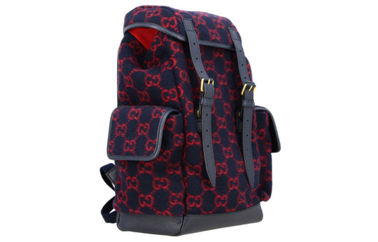 Gucci GG Monogram Backpack 'Navy' 598184-G38GT-8468