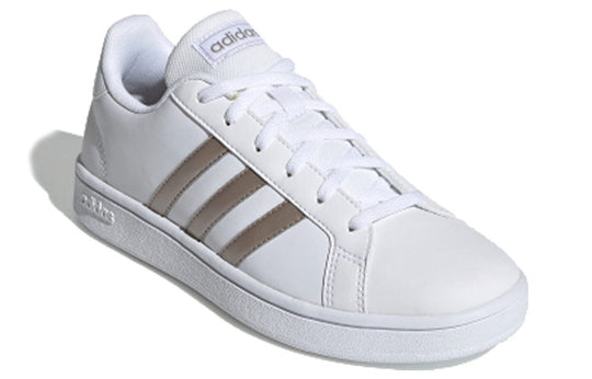 (WMNS) adidas Grand Court Base 'White Platinum Metallic' EE7874