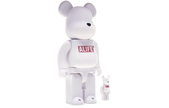 BE@RBRICK Alife Red White 100%+400% ALIFE