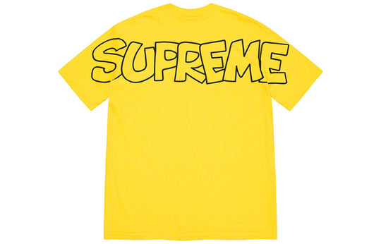 Supreme Week 7 Smurfs Tee x T SUP-FW20-173-YEL